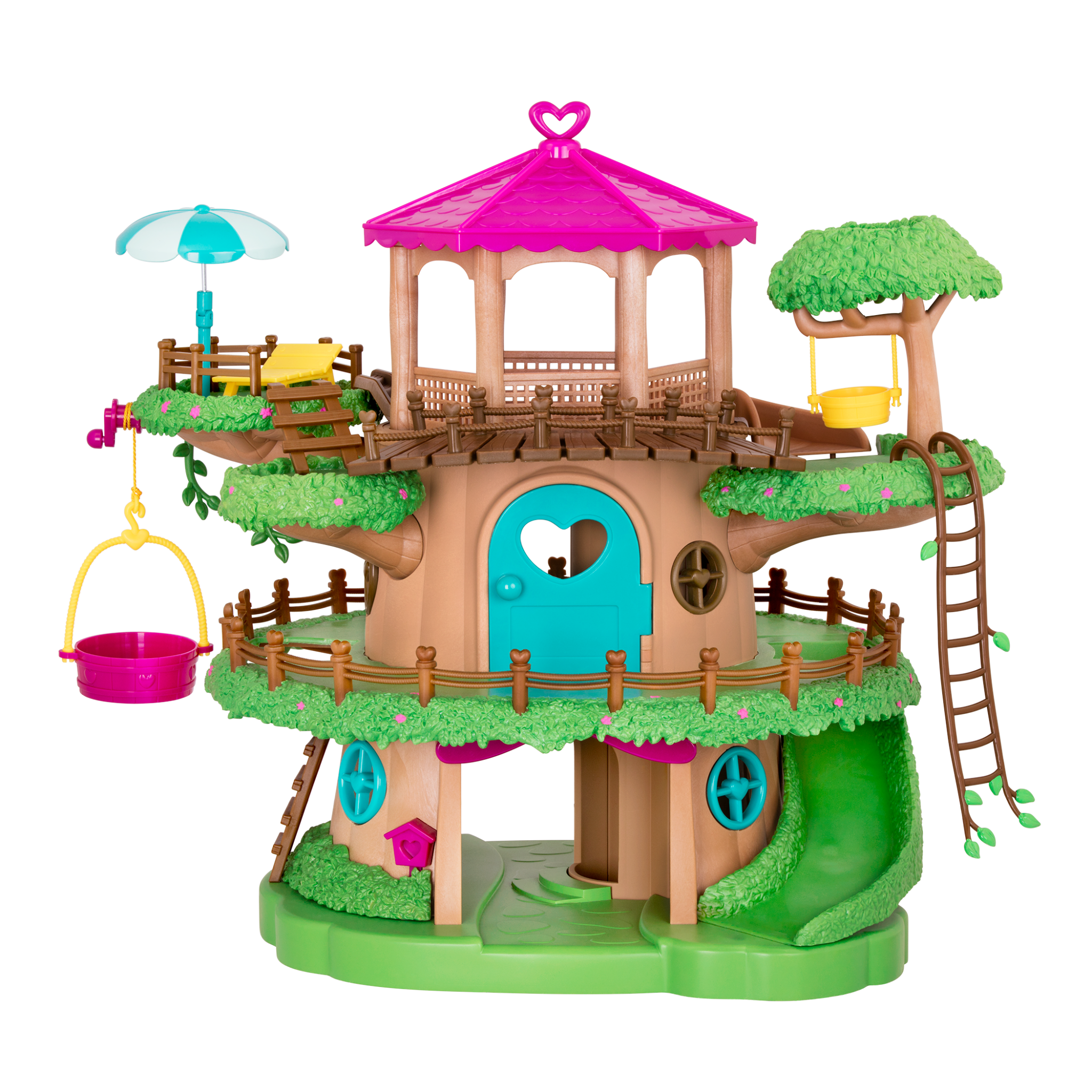Family Treehouse | Playhouse with Accessories | Li'l Woodzeez