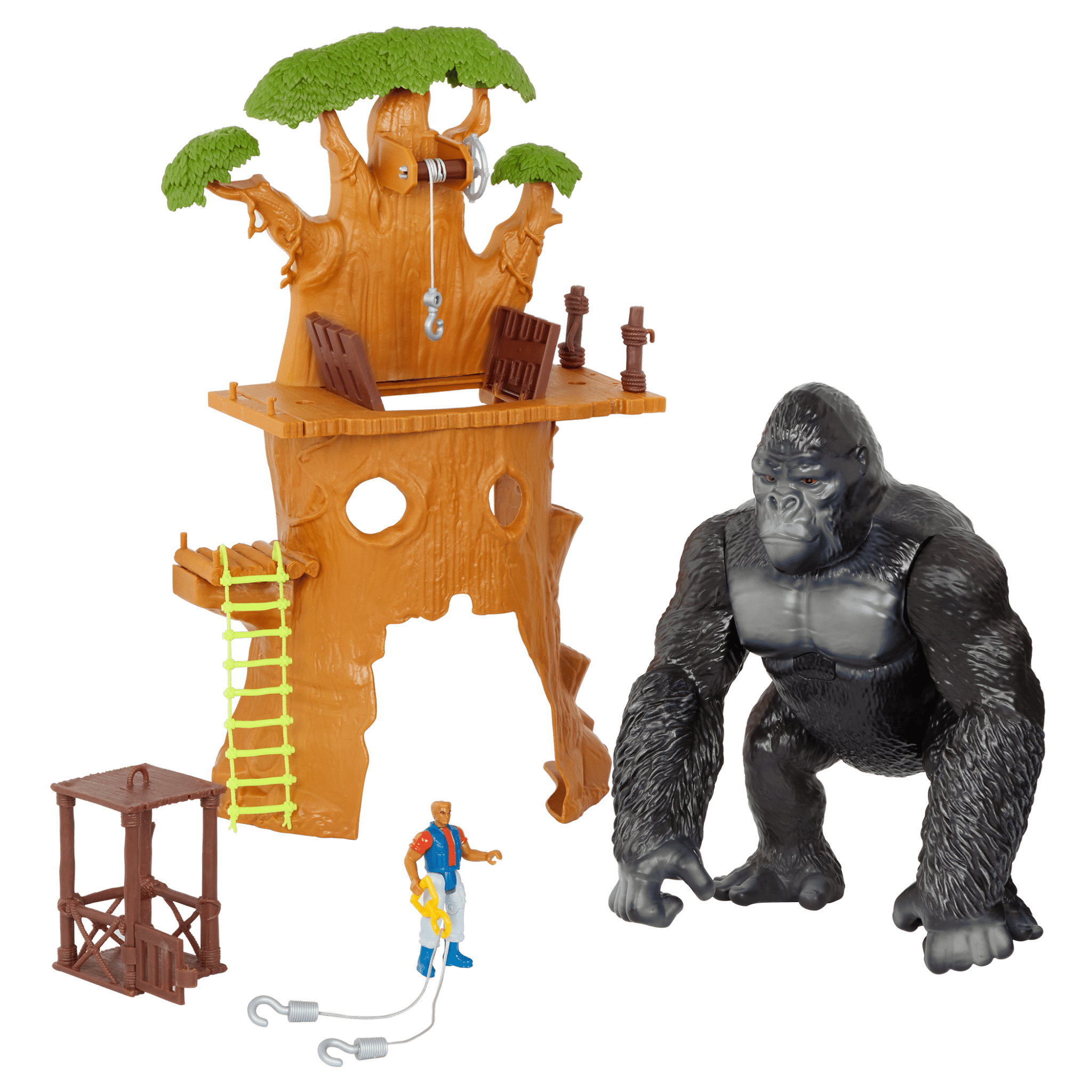 Gorilla Expedition - Silverback | Jungle Toys Playset | Terra by