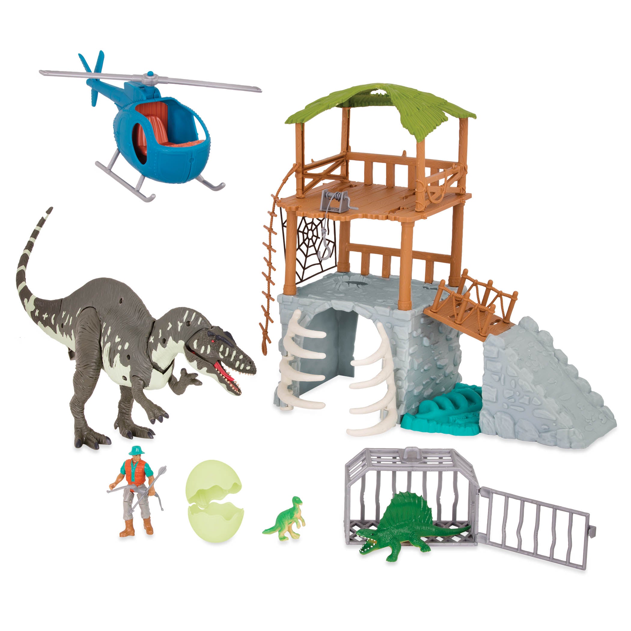 Acrocanthosaur Jungle Playset | Dinosaur Toys | Terra – MaisonBattat
