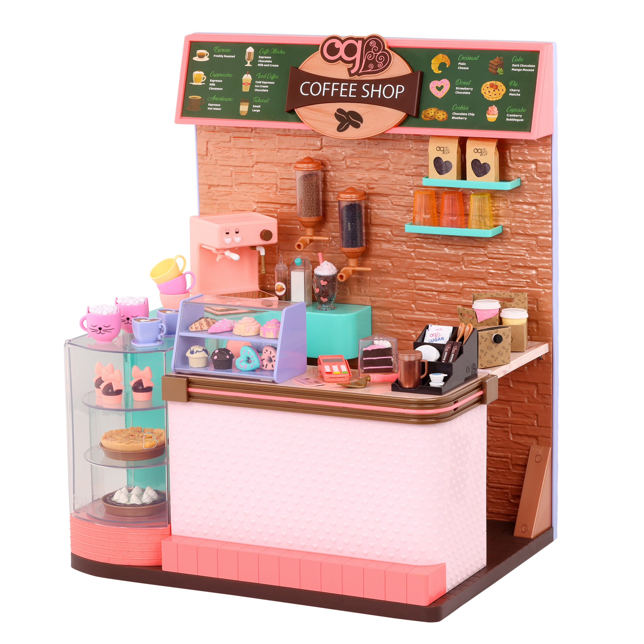 Love U Latte | 18-inch Doll Coffee Shop | Our Generation