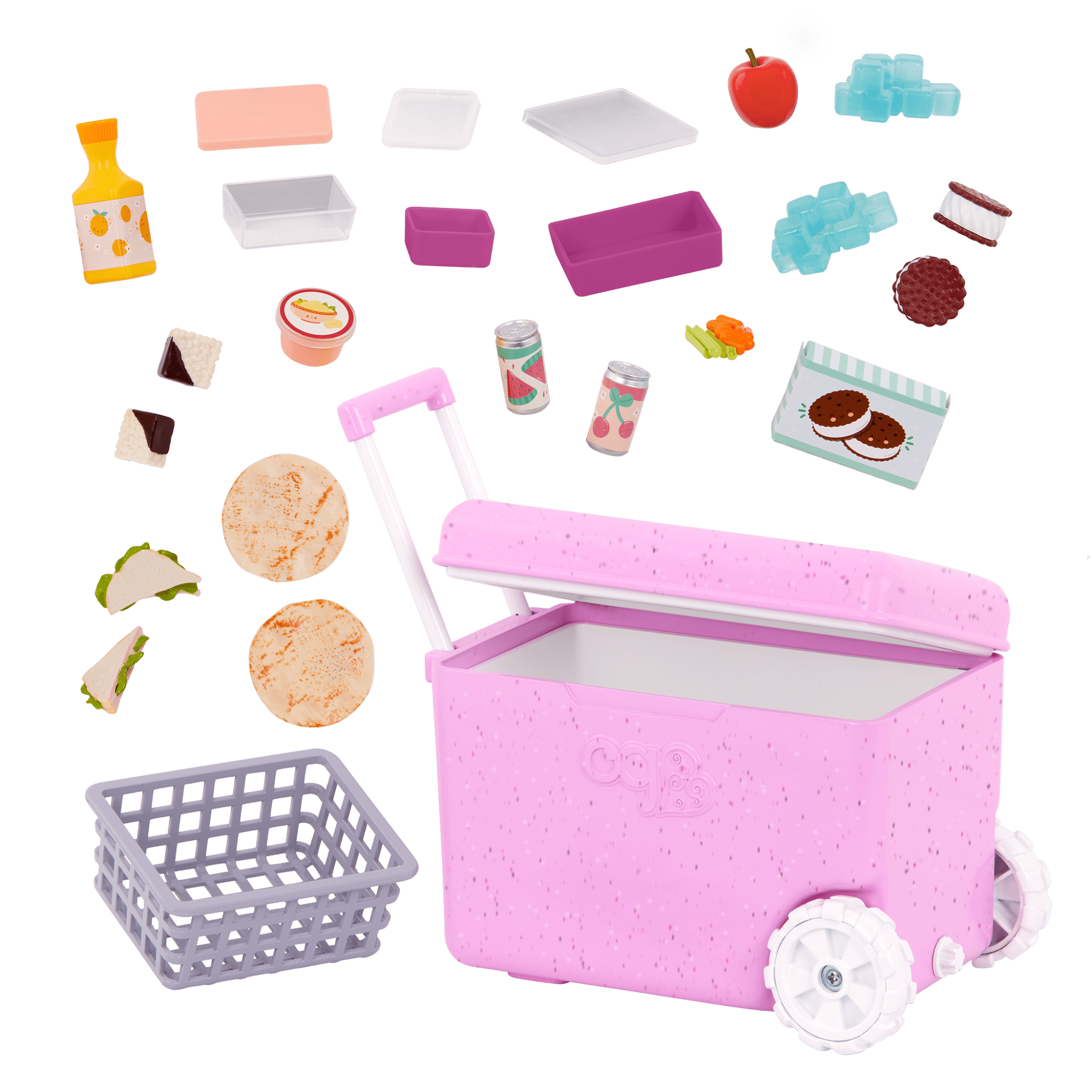 Camping Cooler | 18-inch Doll Play Food Set | Our Generation