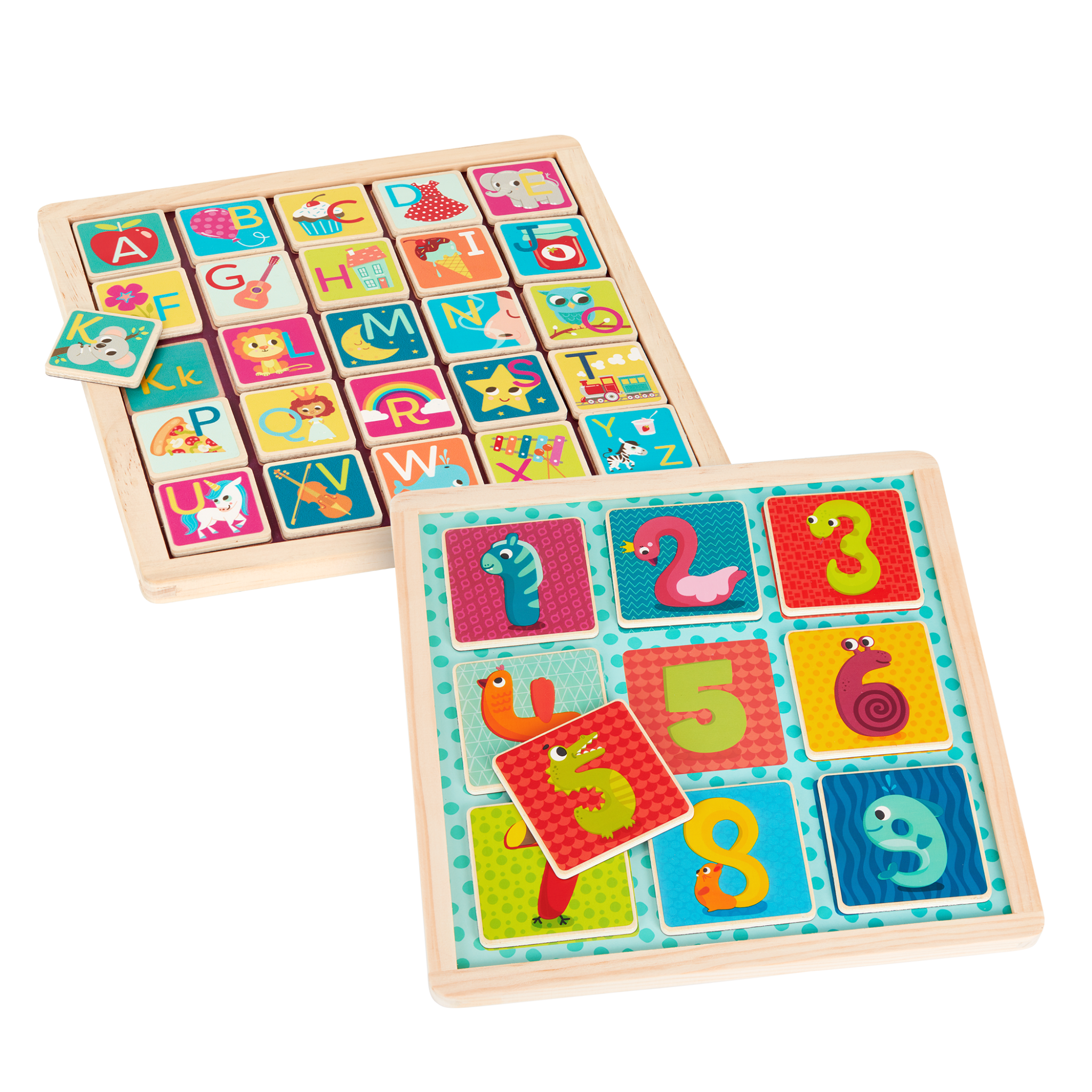 Puzzle Pals | Educational Puzzle Set | B. toys – MaisonBattat