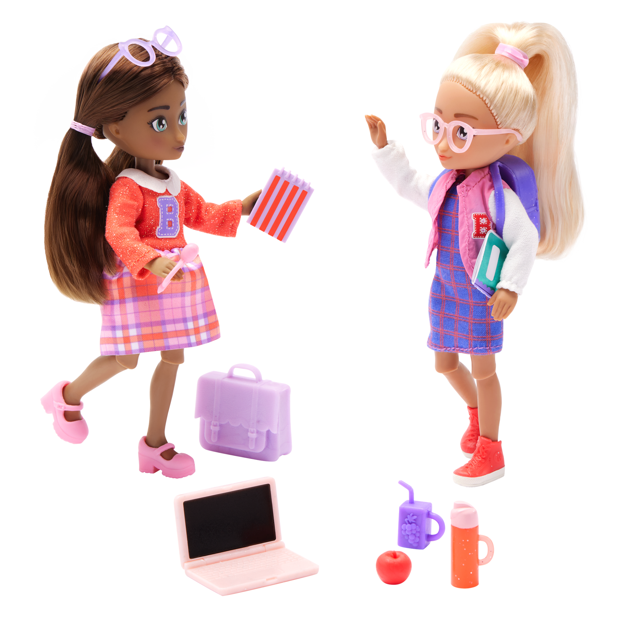 Bella & Nicole | 5.5-inch Ball-Jointed Dolls | Hey Bestie