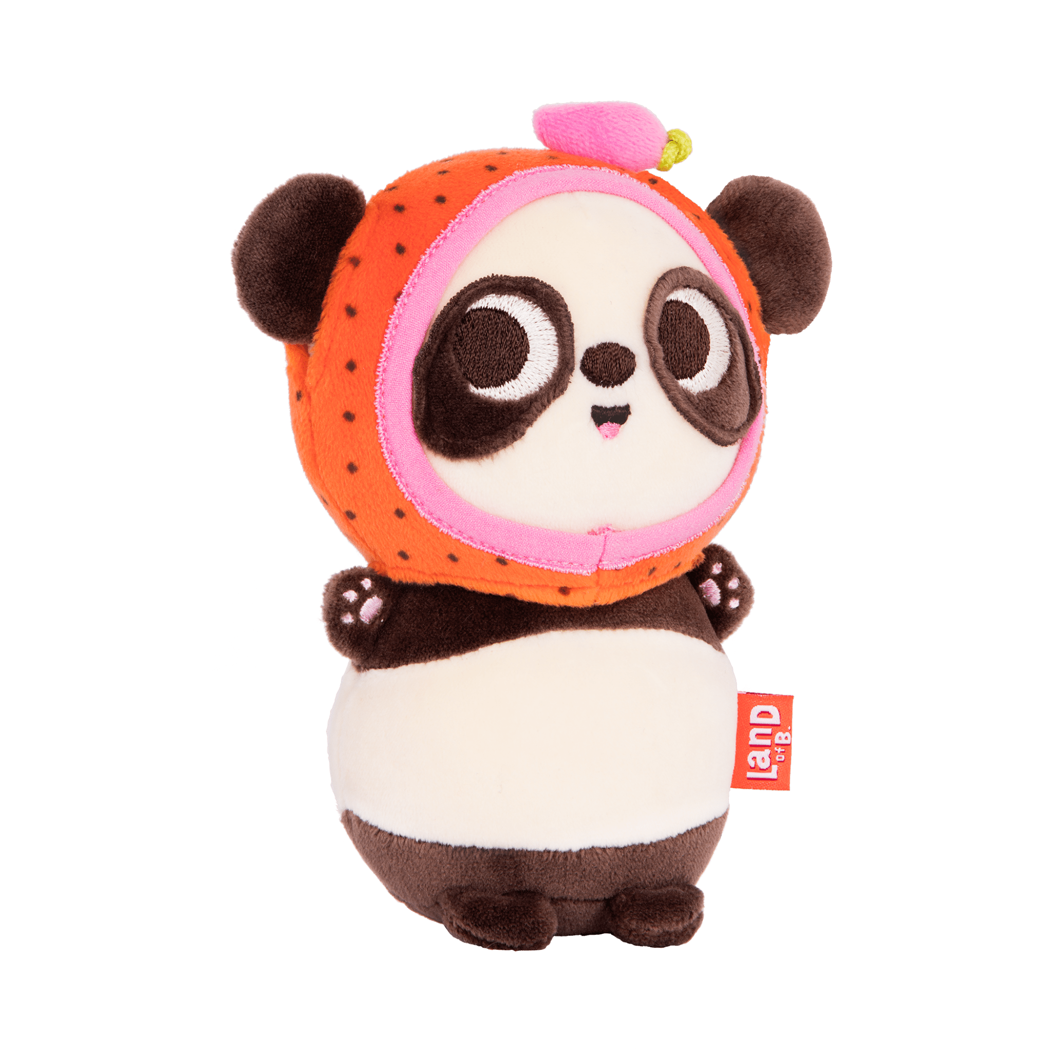 Strawberry Please Cake | Cheesecake Scented Plush Panda | Land of