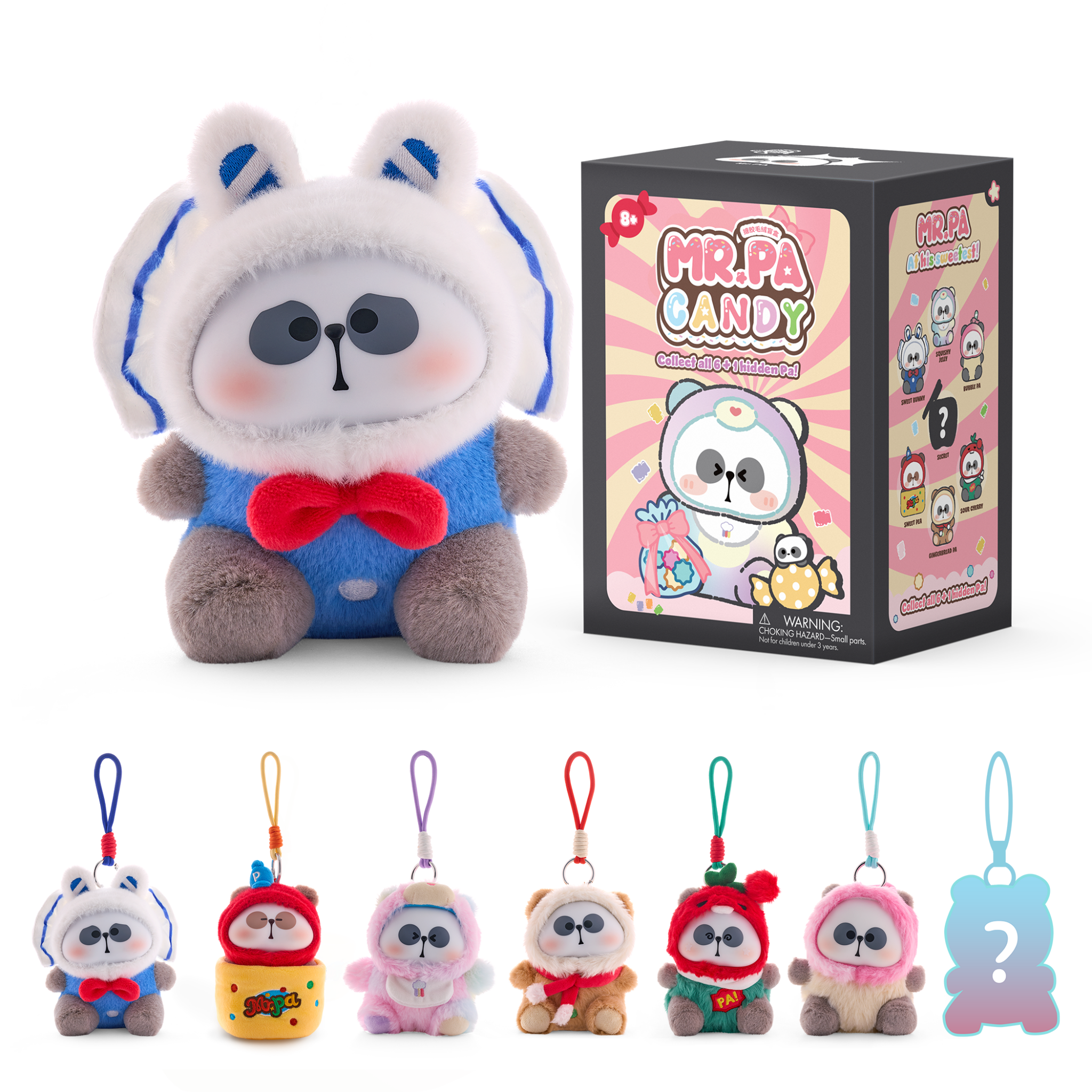 Mr. Pa | Candy Series | Blind Box Collectible Stuffed Animal