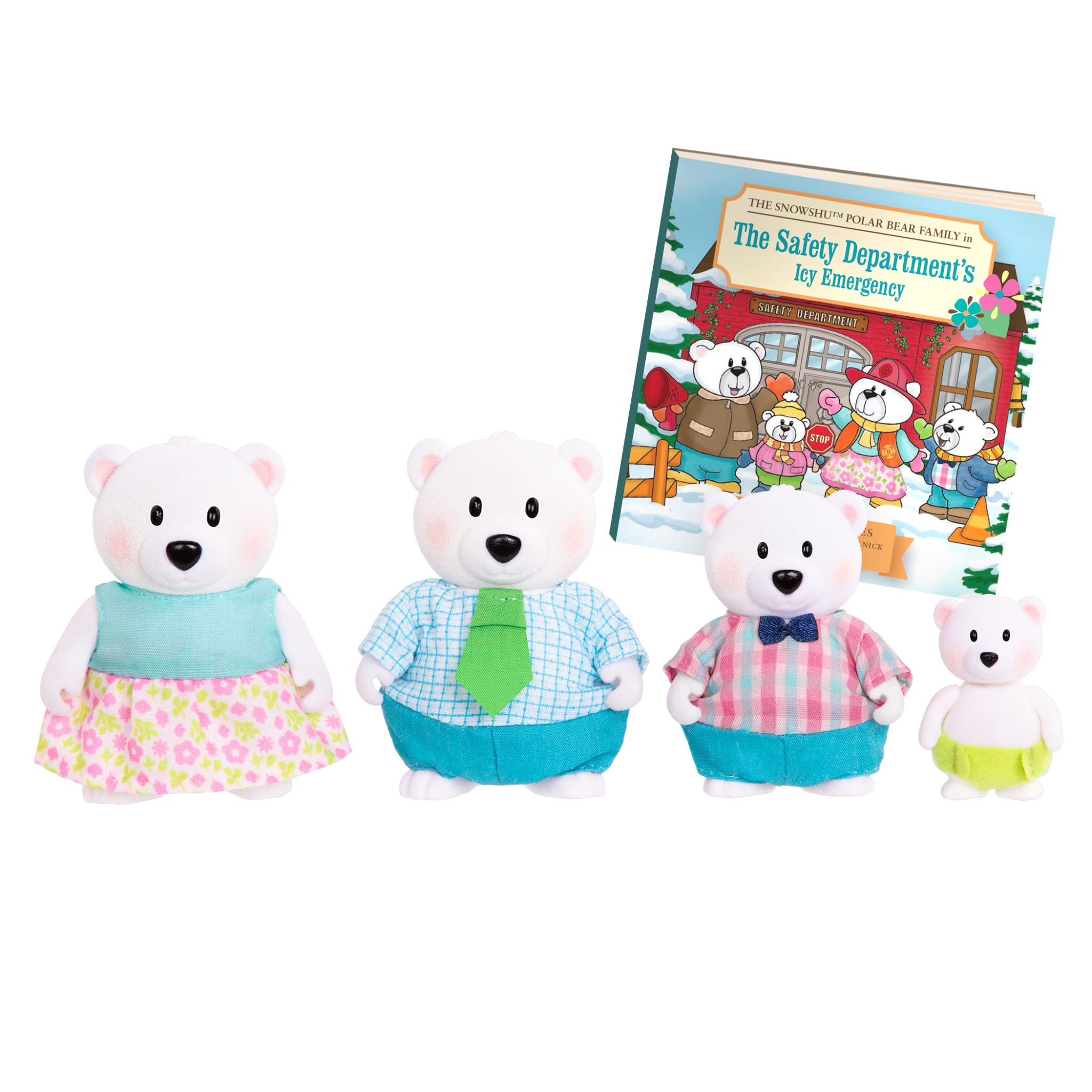 Van North Polar Bear Family | Small Animal Figurines | Li'l
