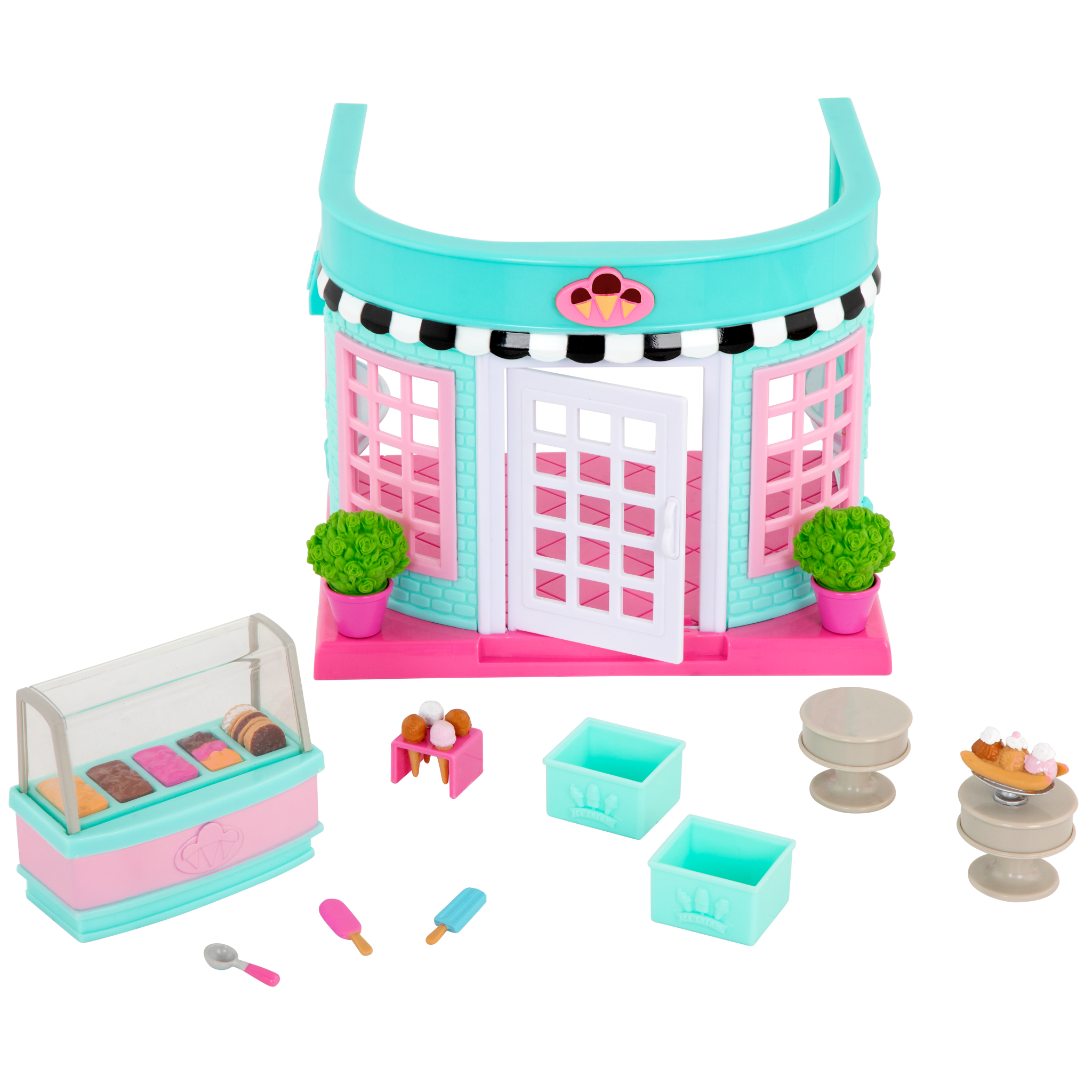 Scoops & Sprinkles Ice Cream Shop| Toy Store with Accessories | Li