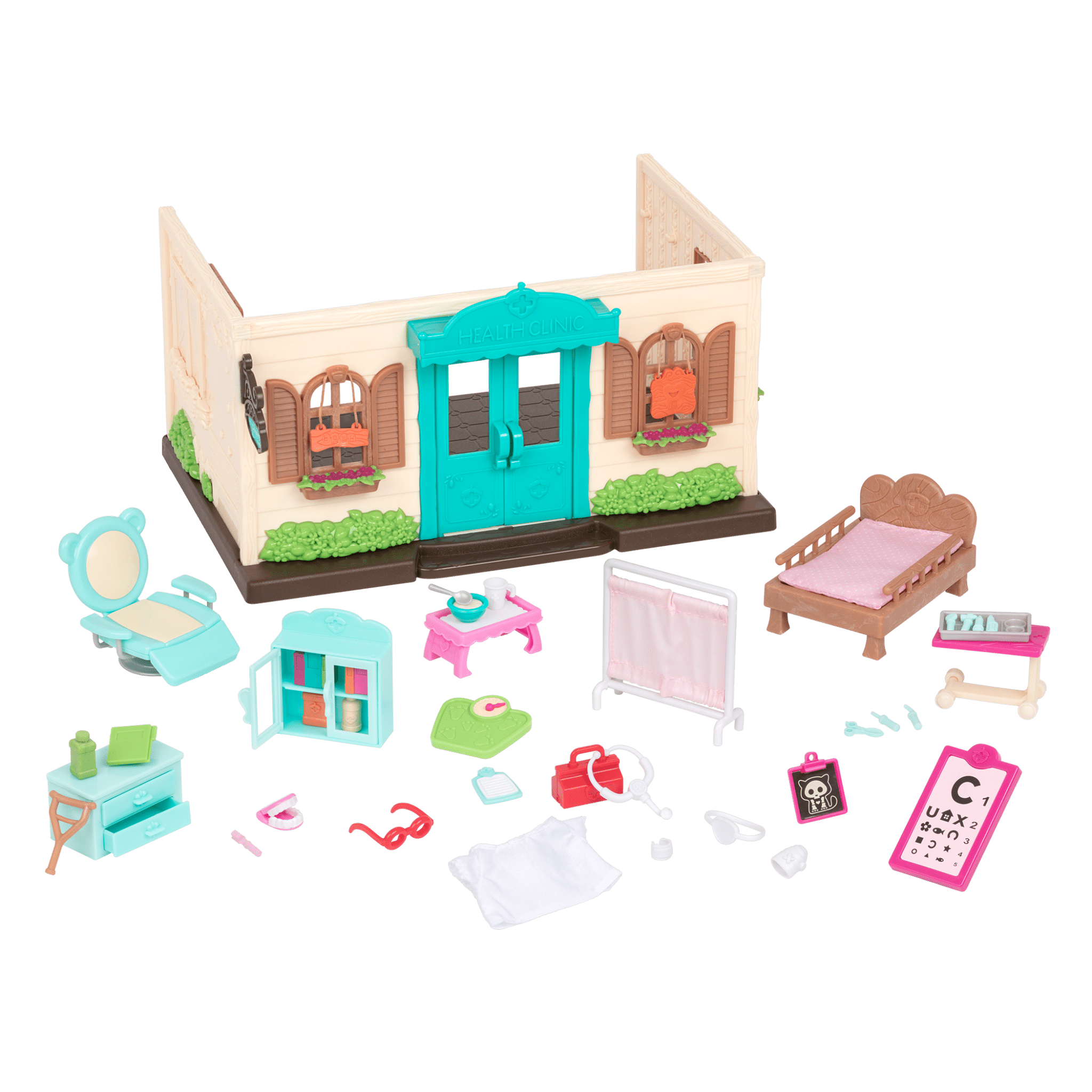 Walk-In Health Clinic | Doctor Playset | Li'l Woodzeez – MaisonBattat