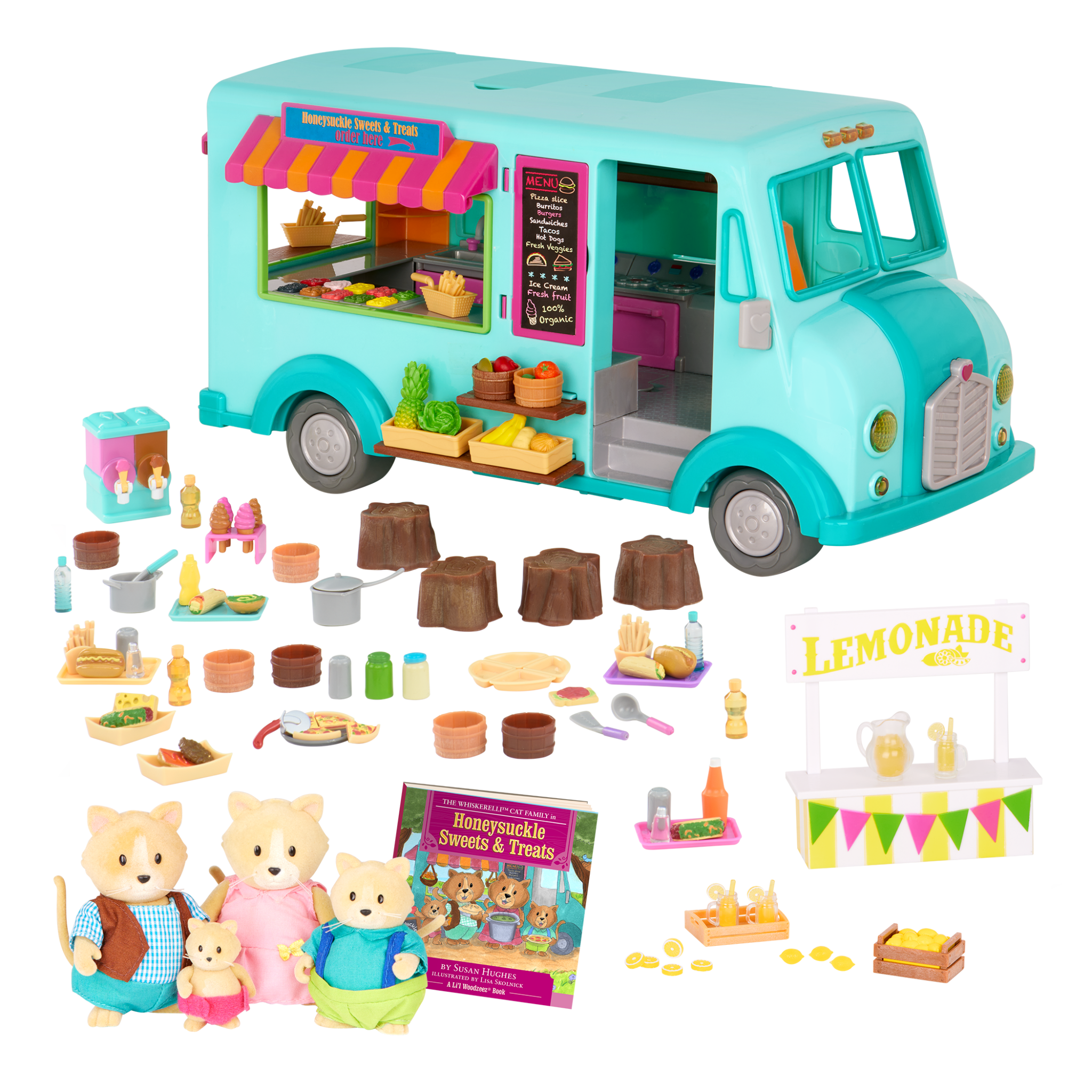 Honeysuckle Sweets & Treats | Deluxe Playset | Li'l Woodzeez