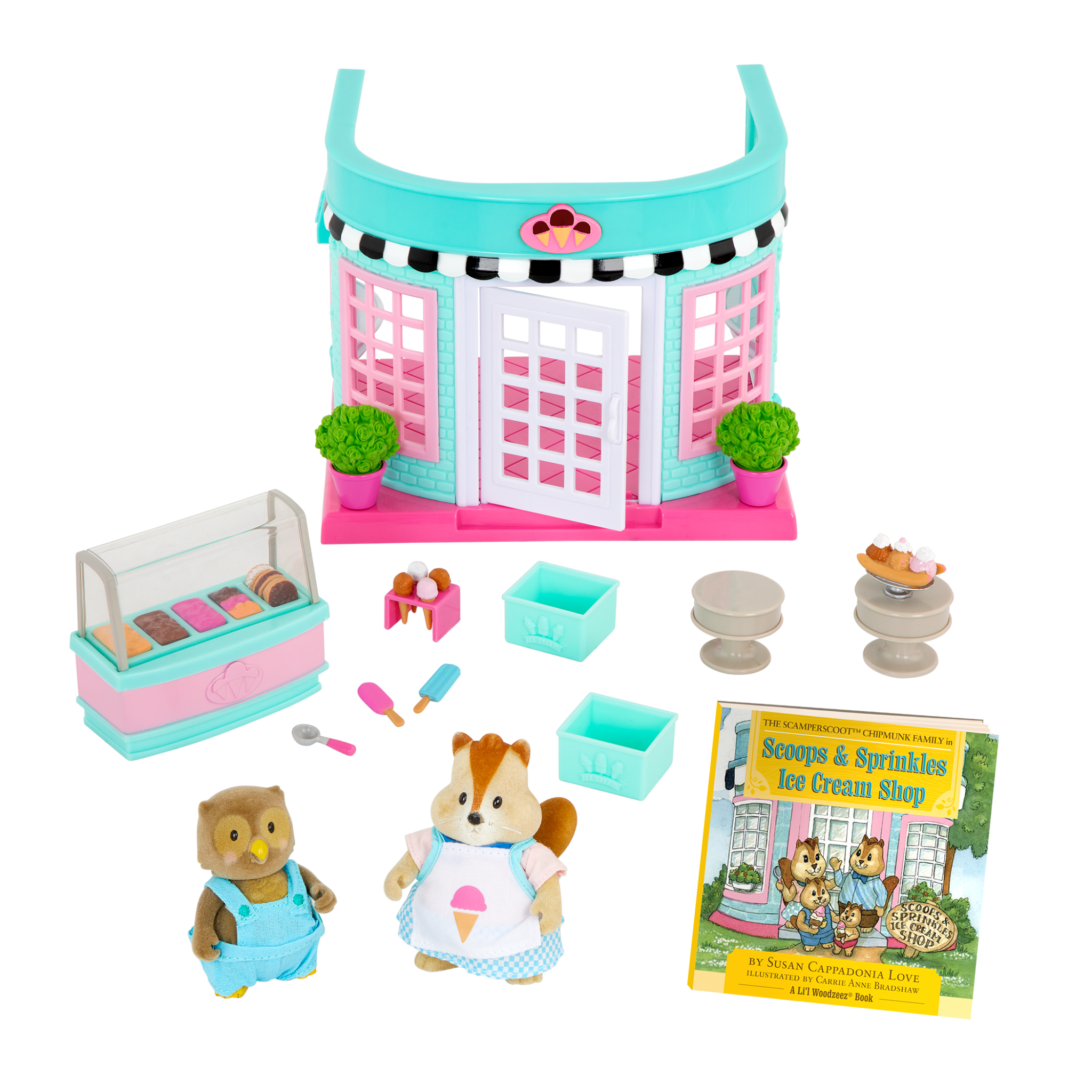 Deluxe Scoops & Sprinkles Ice Cream Shop | Toy Store with