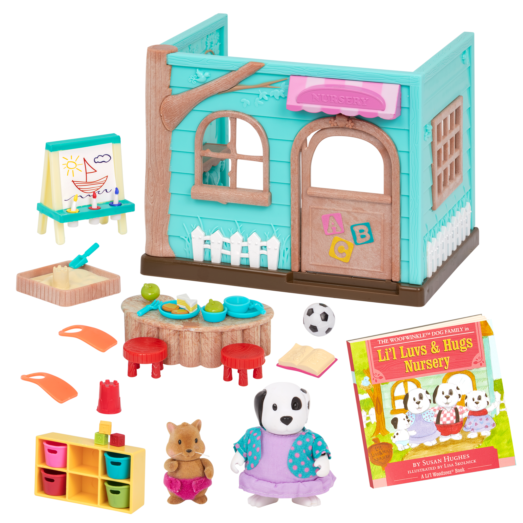 Deluxe Li'l Luvs & Hugs Nursery Set | Daycare Playset | Li'l