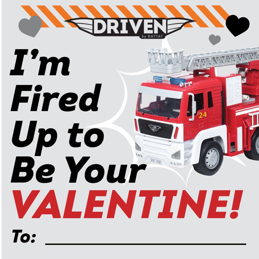 Free Car & Truck-Themed Valentine's Cards for Kids! - MaisonBattat