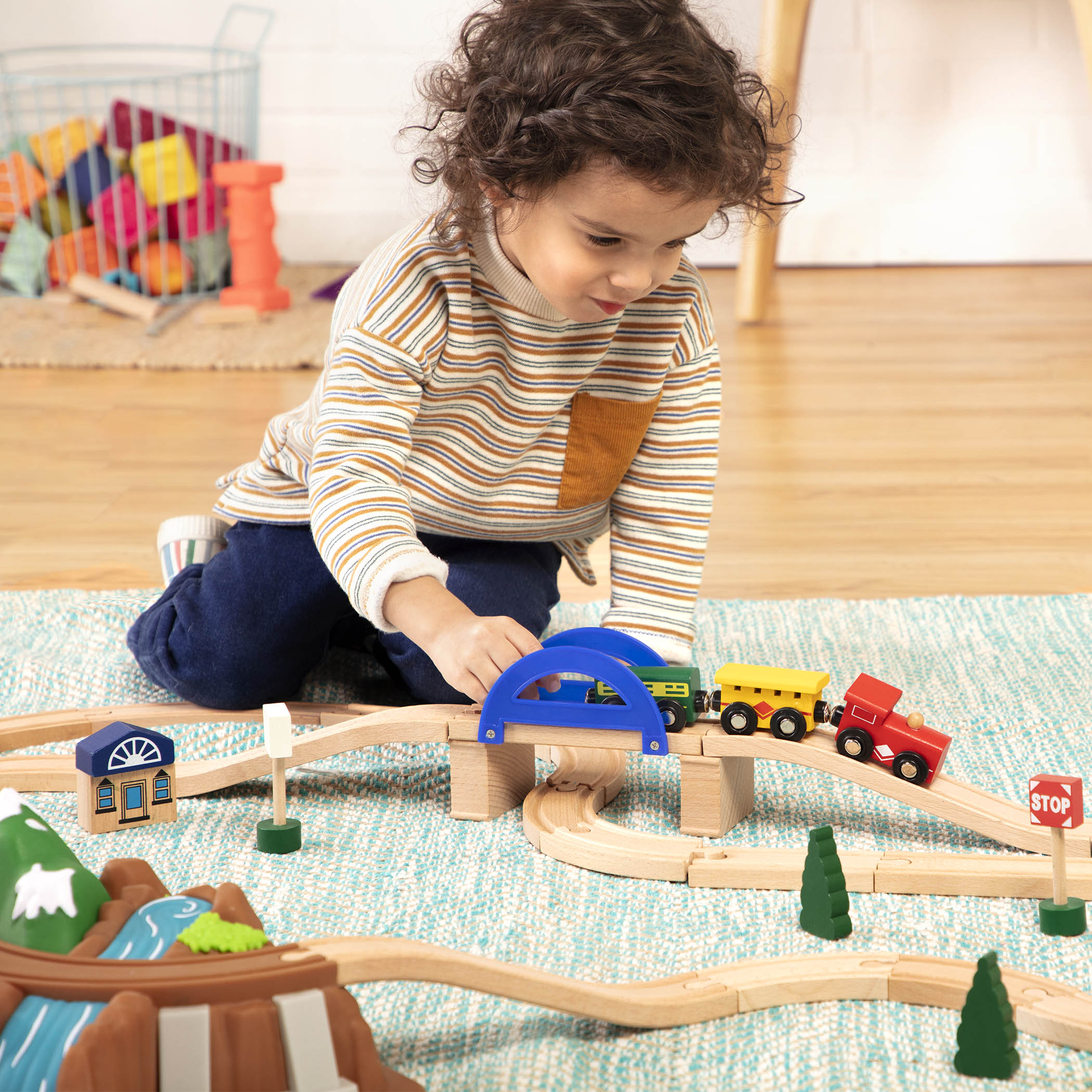 5 Skills Kids Can Learn from Wooden Train Sets - MaisonBattat