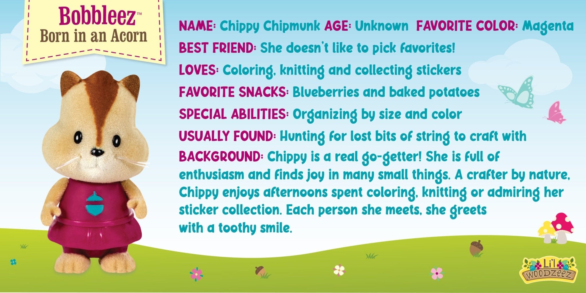 Chippy Chipmunk – MaisonBattat