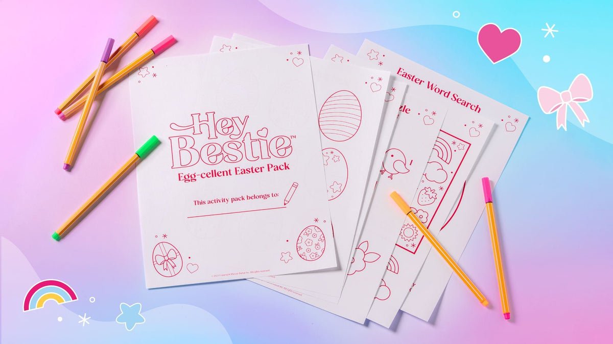 Hey Bestie Easter Activity Pack for Kids - MaisonBattat