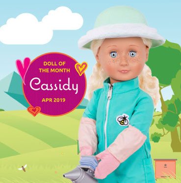 Buzzing with Happiness - An Interview with April's Doll of the Month Cassidy! - MaisonBattat