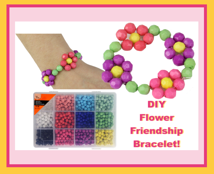 Flowers of Friendship - DIY Flower Bracelet Tutorial - MaisonBattat