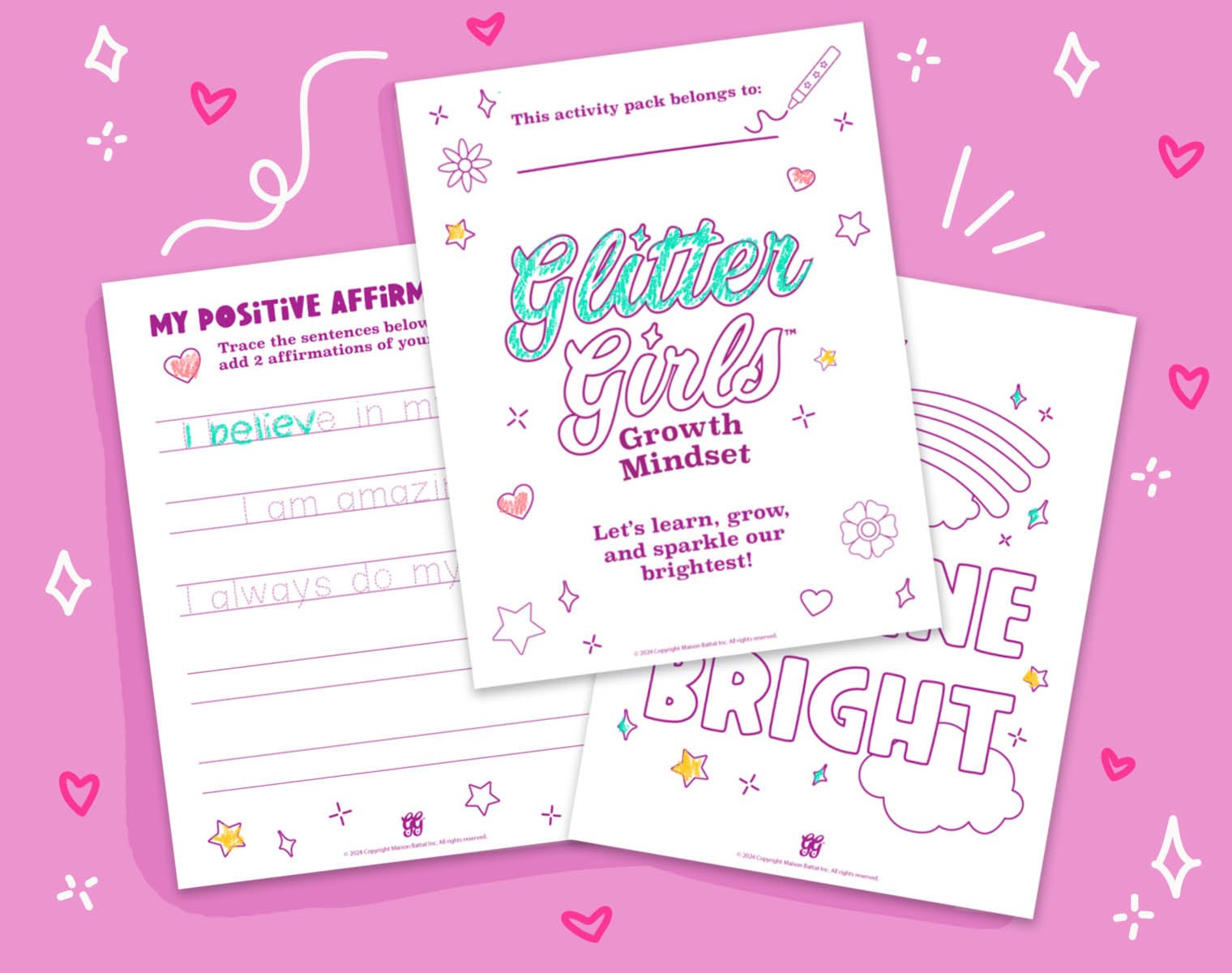 GG’s Growth Mindset Activity Book - MaisonBattat