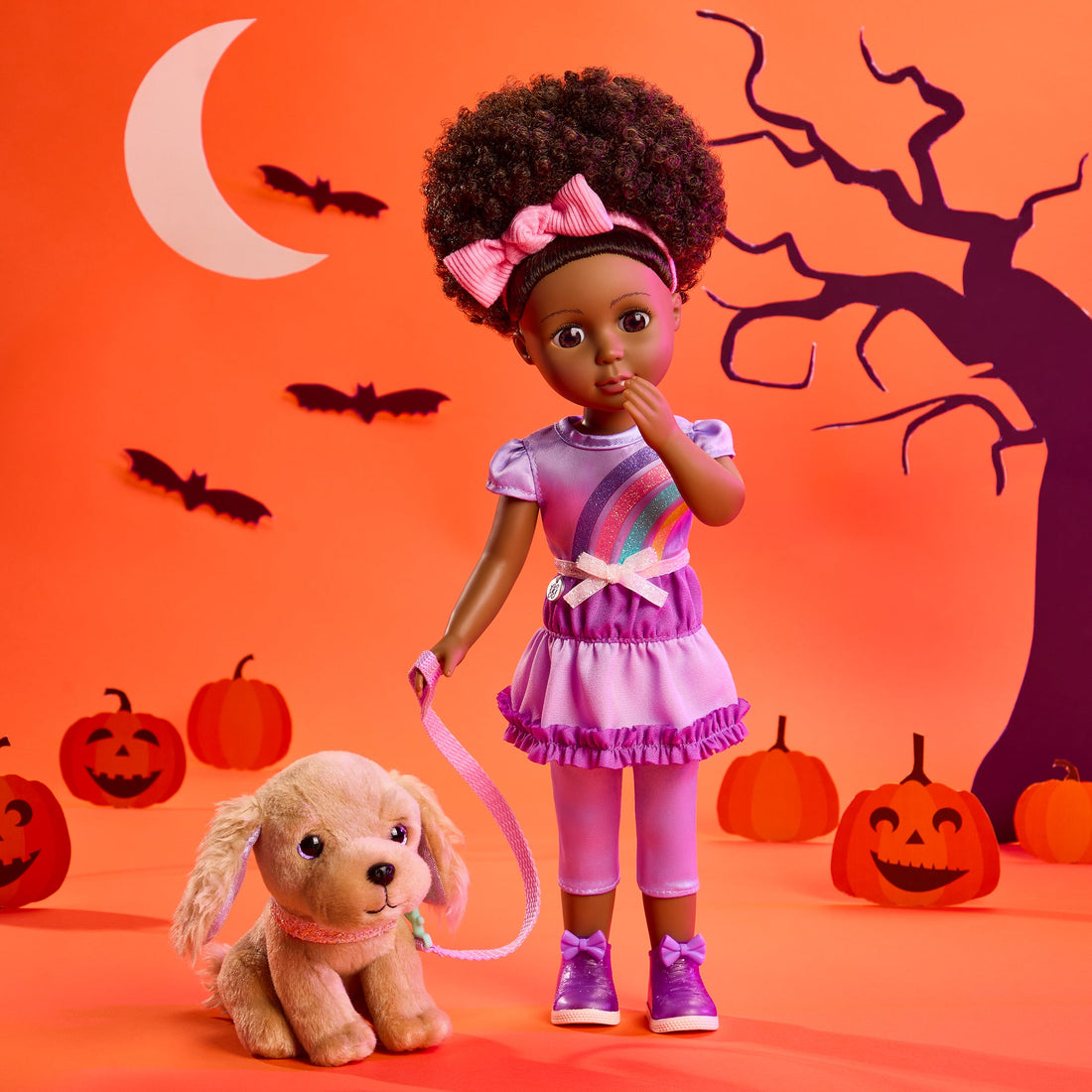 Glitter Girls 14-Inch Fashion Doll and Plush Pup Naia & Luna