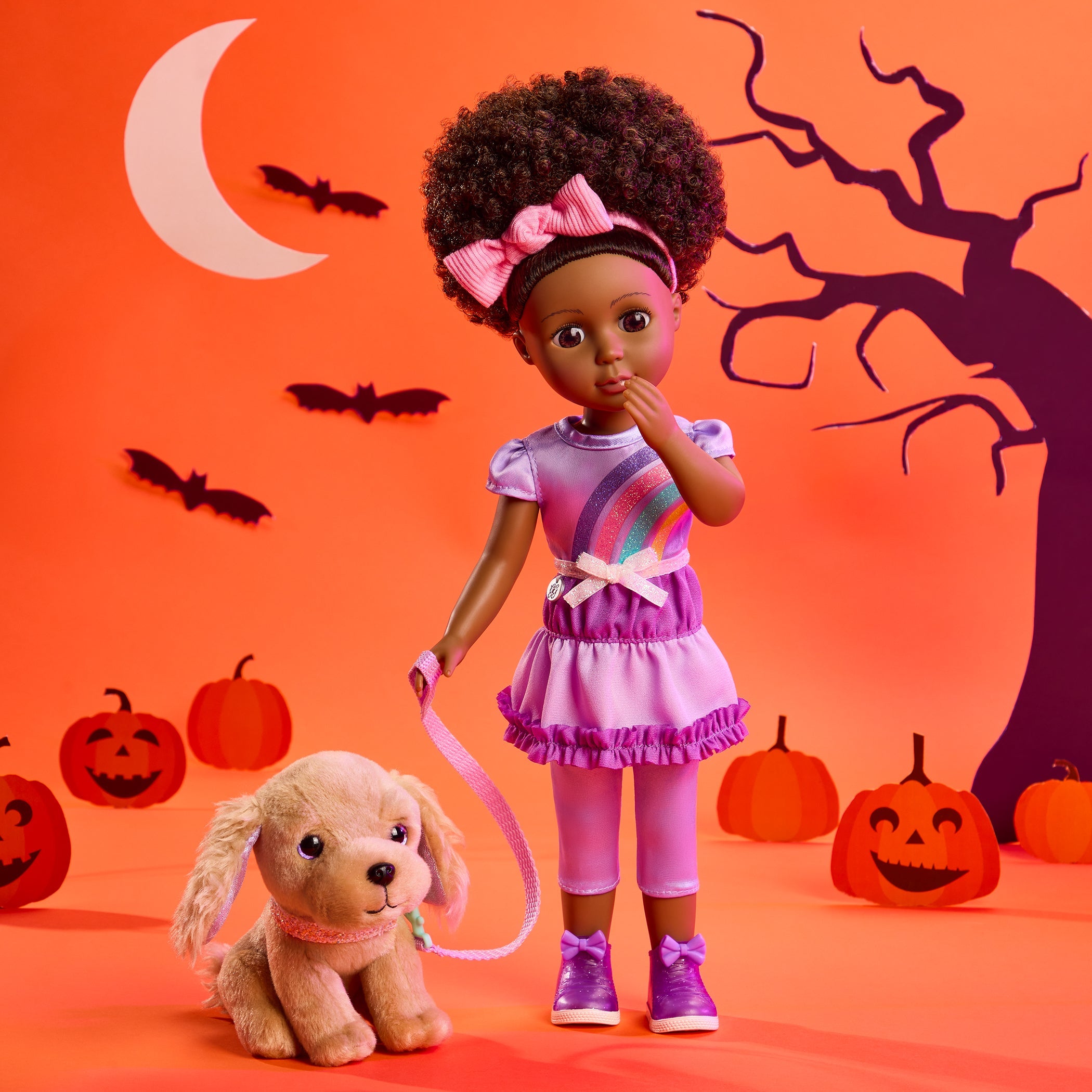 Glitter Girls 14-Inch Fashion Doll and Plush Pup Naia & Luna