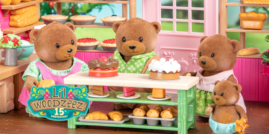 Healthnuggle Bear Family Lil Woodzeez