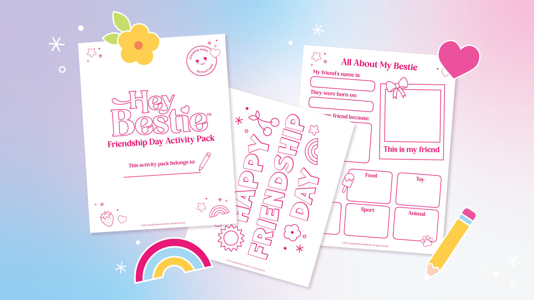 Printable Friendship Day Coloring Pages