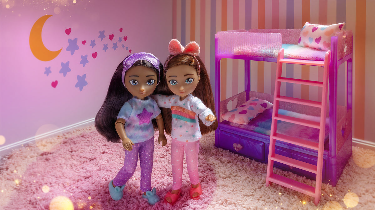Mia & Zoe's Interactive Slumber Party - MaisonBattat