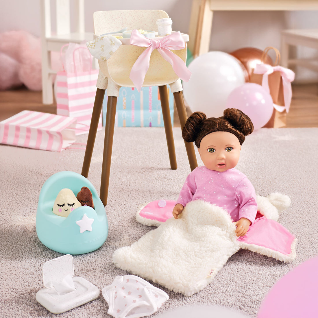 best gifts for 3 year old girls LullaBaby dolls and toys