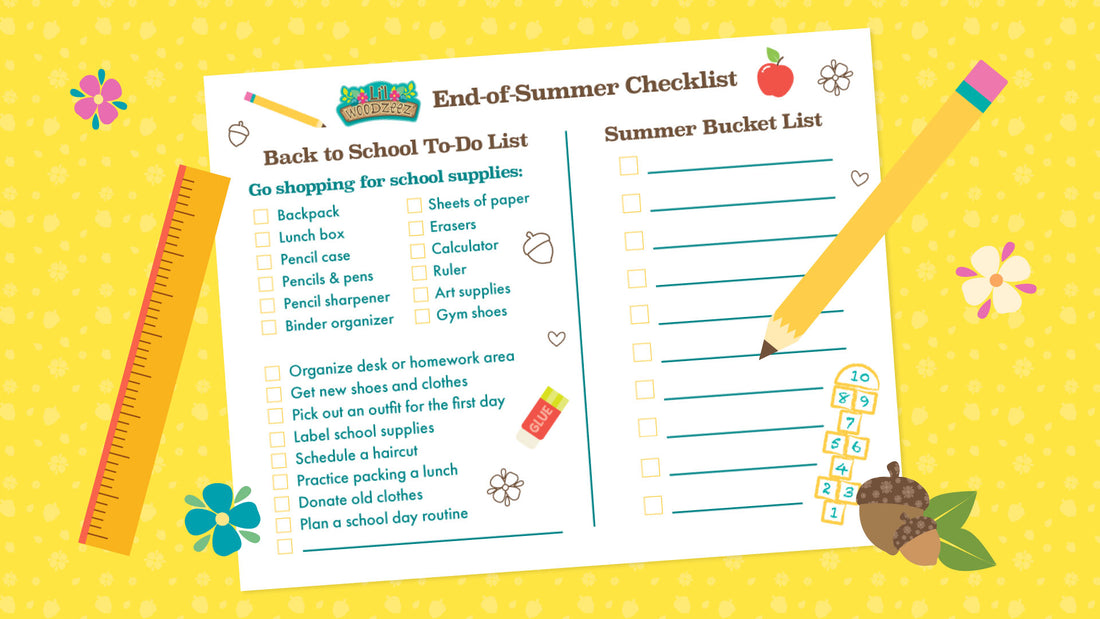Lil Woodzeez Summer Checklist
