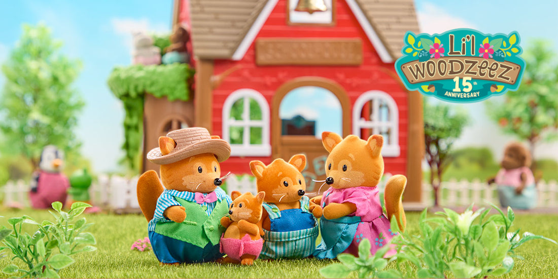 Lil Woodzeez Tippytail Fox Family