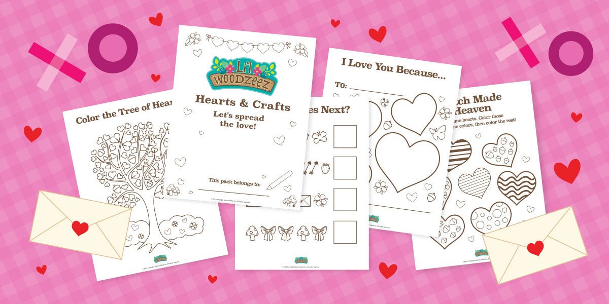 Lil Woodzeez Valentines Day Printable