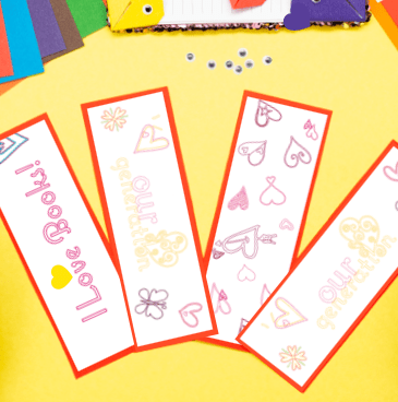 DIY Bookmarks Craft - MaisonBattat