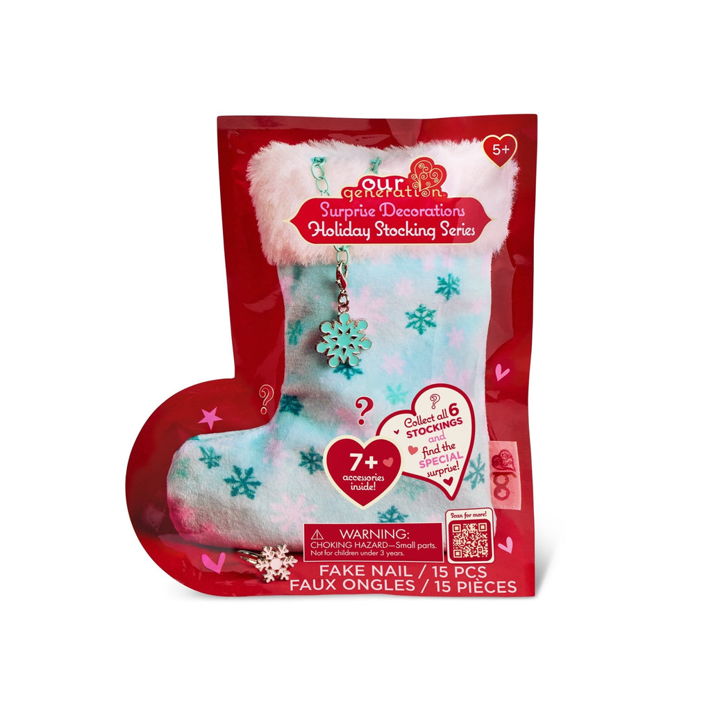 Surprise Decorations - Holiday Stocking Series - Our Generation