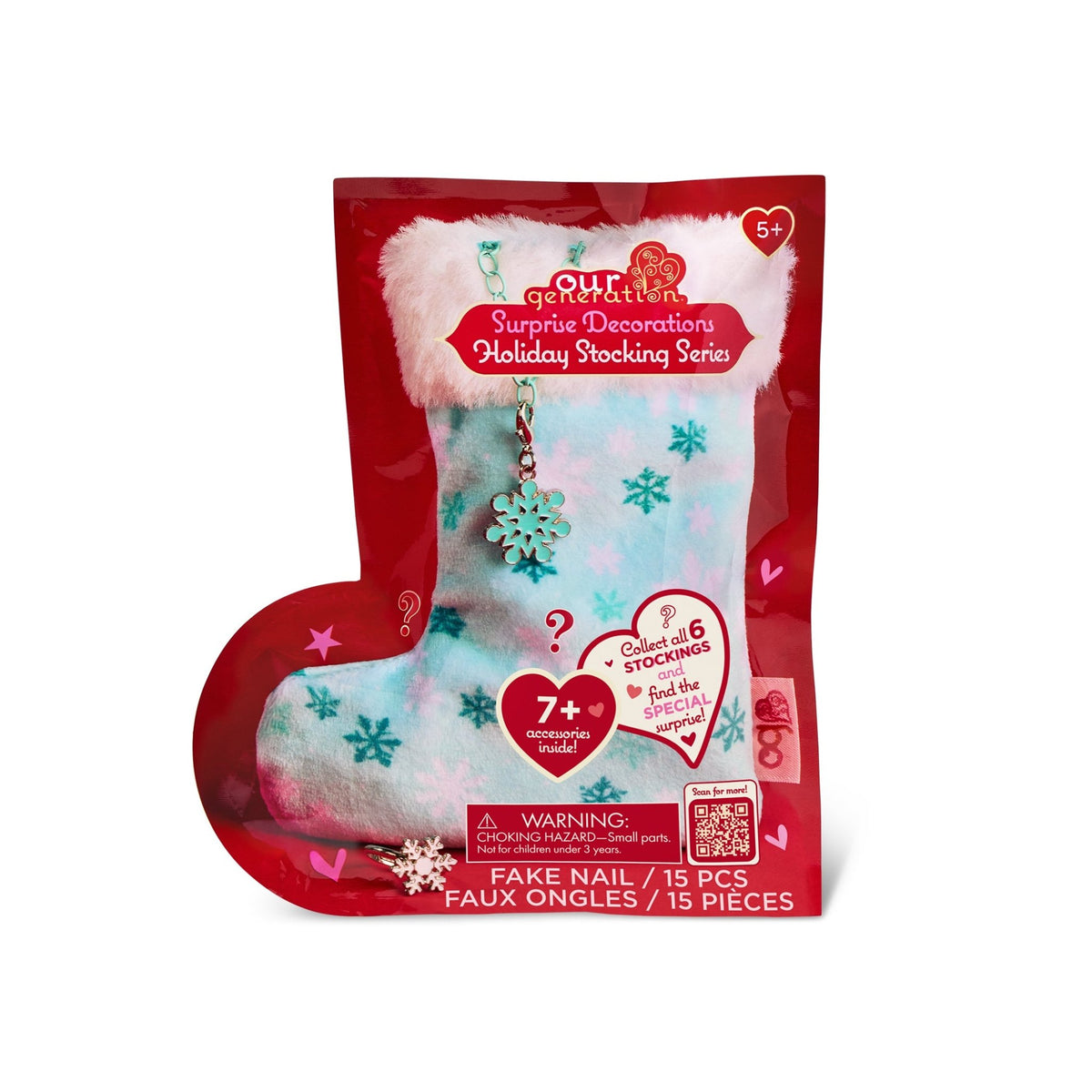 Surprise Decorations - Holiday Stocking Series - Our Generation
