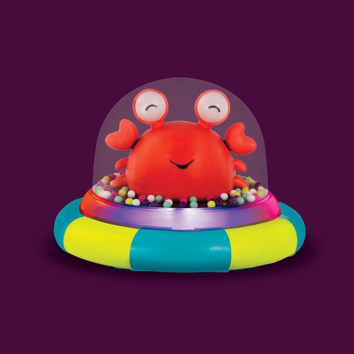 Remote control space car with crab