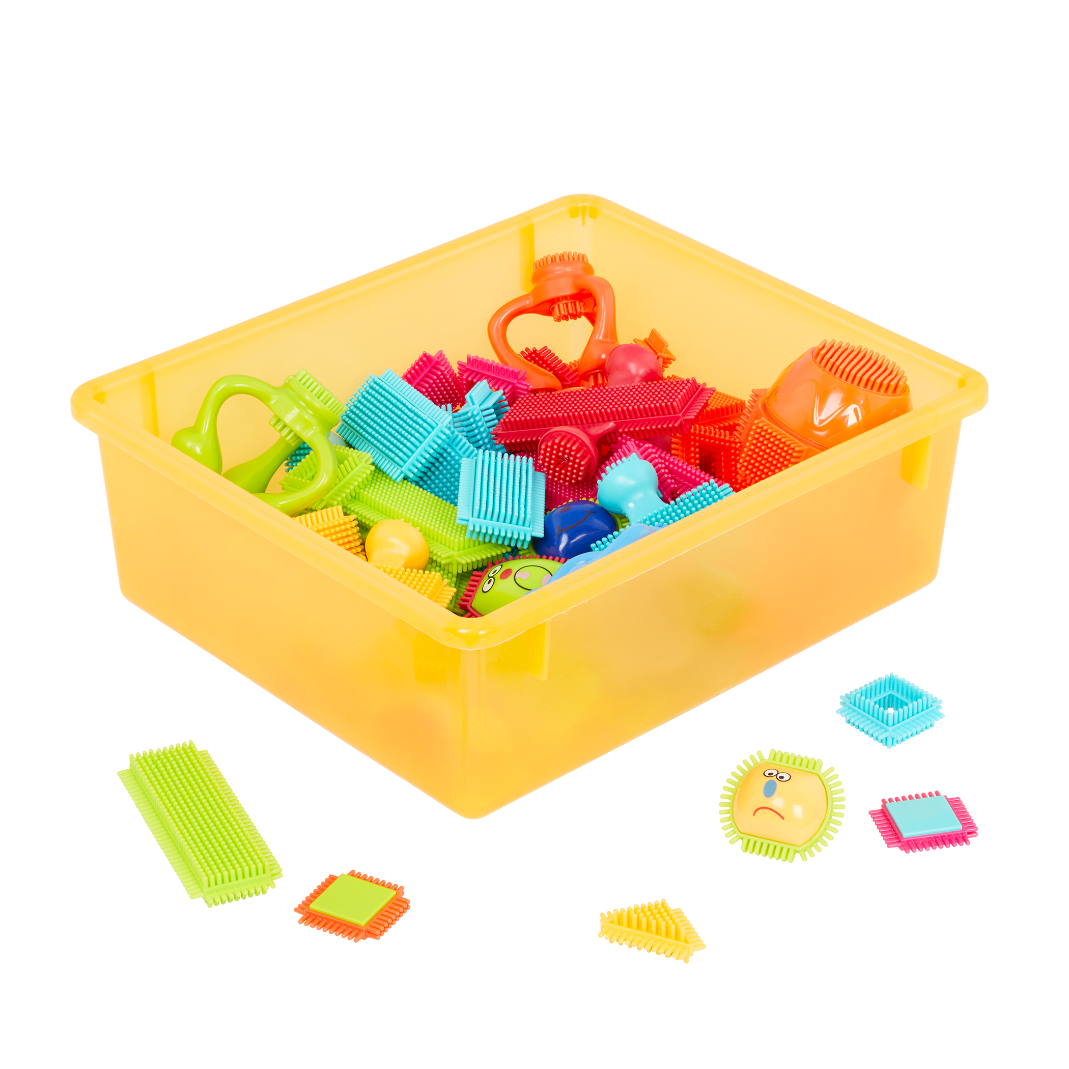 Bristle building blocks set toddler STEM toys