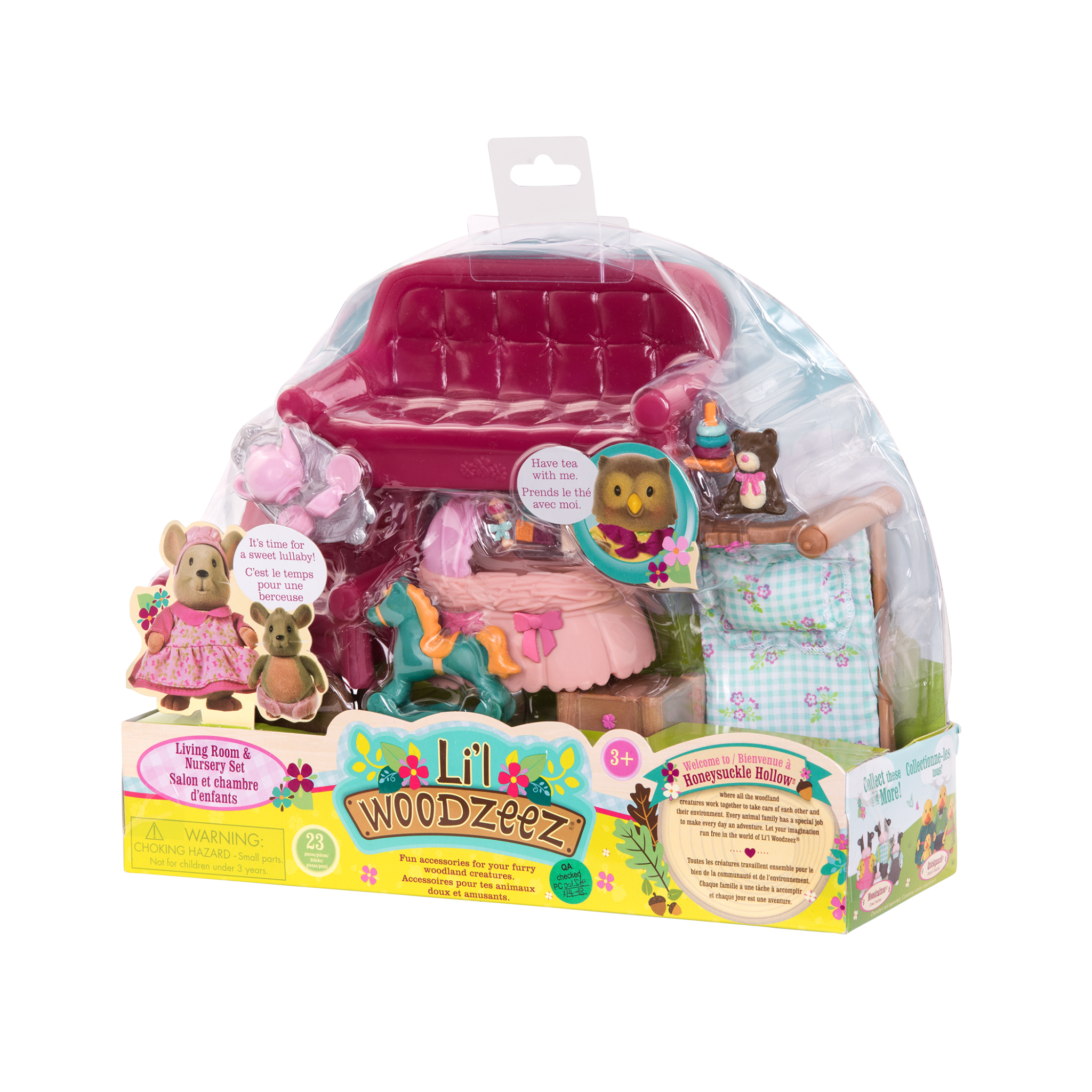 Living room and nursery playset