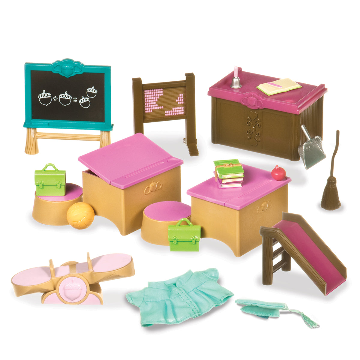 Classroom and playground playset