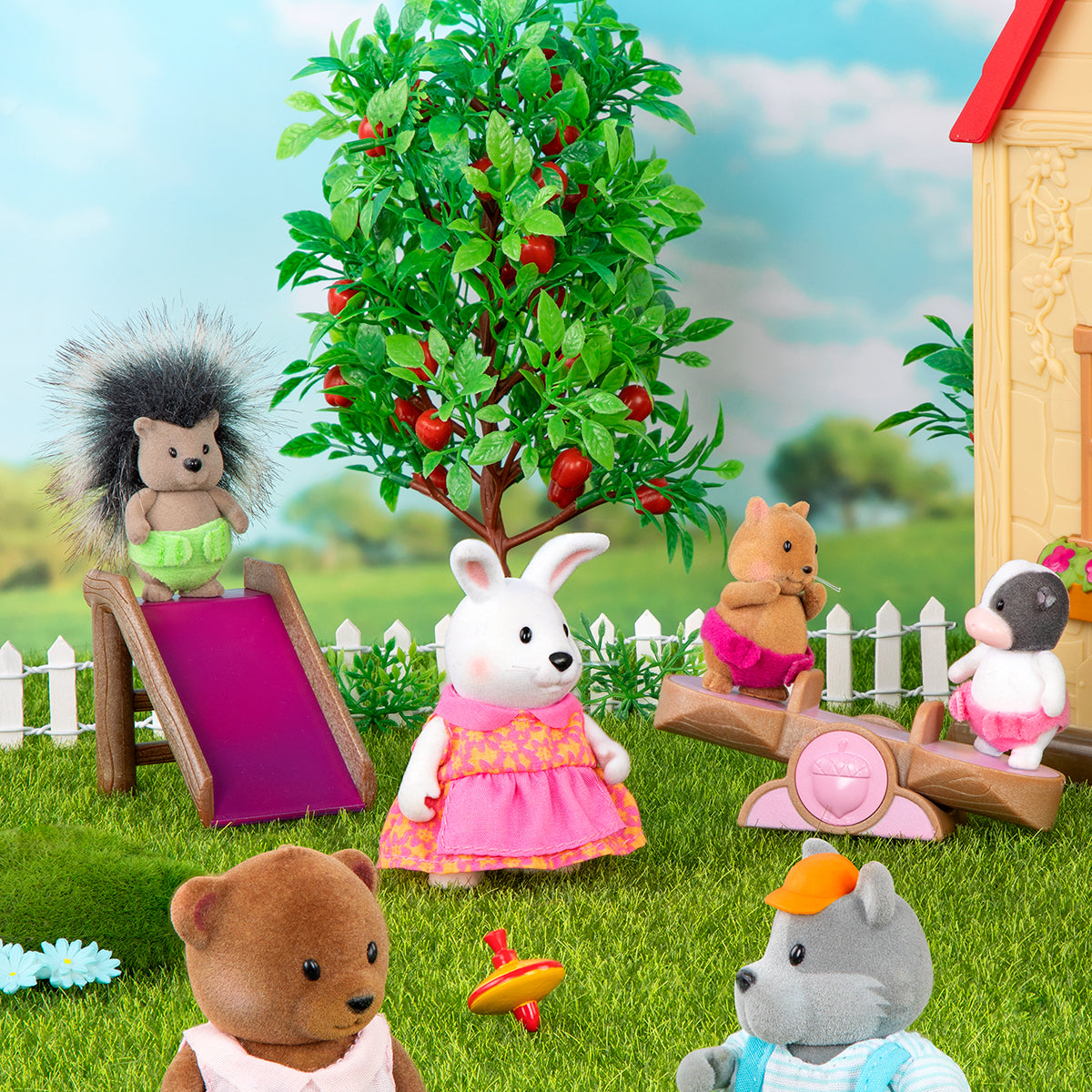 Classroom and playground playset