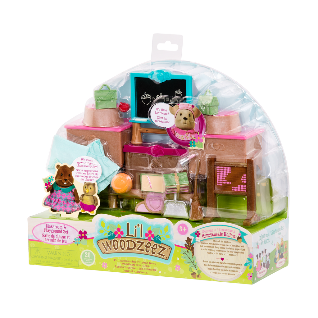 Classroom and playground playset