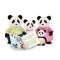 Woodzeez Family of 4 Pandas