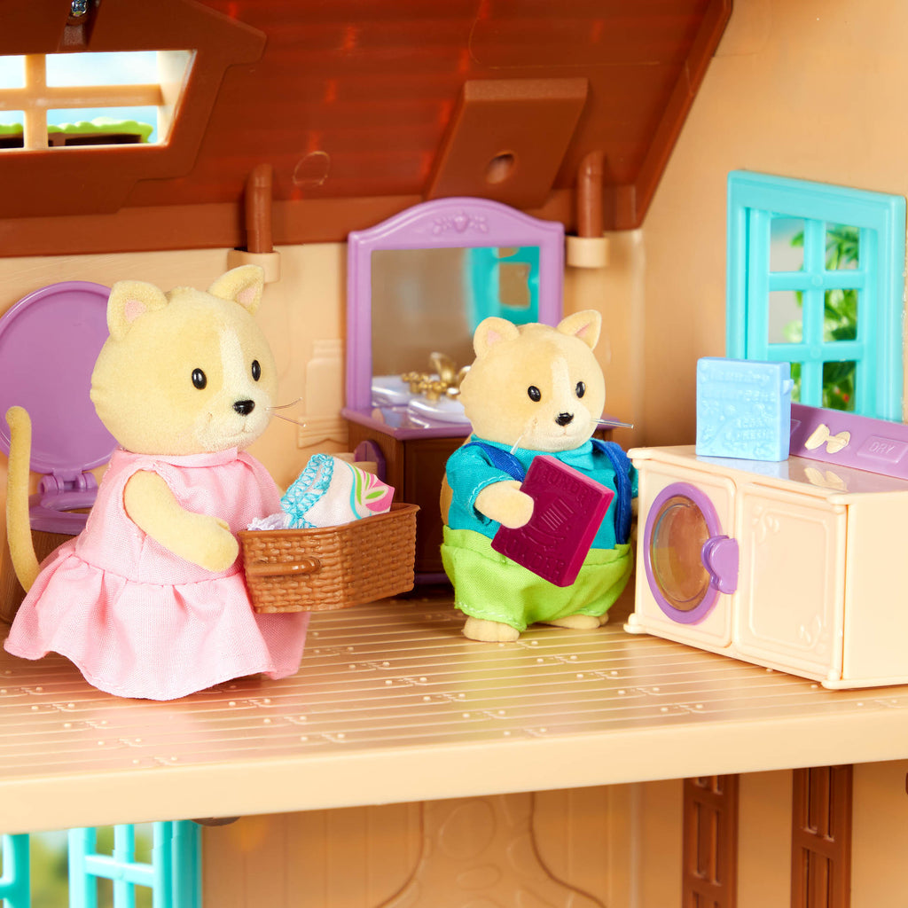 Bathroom and laundry playset