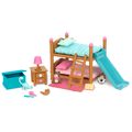 Bunkbed bedroom playset