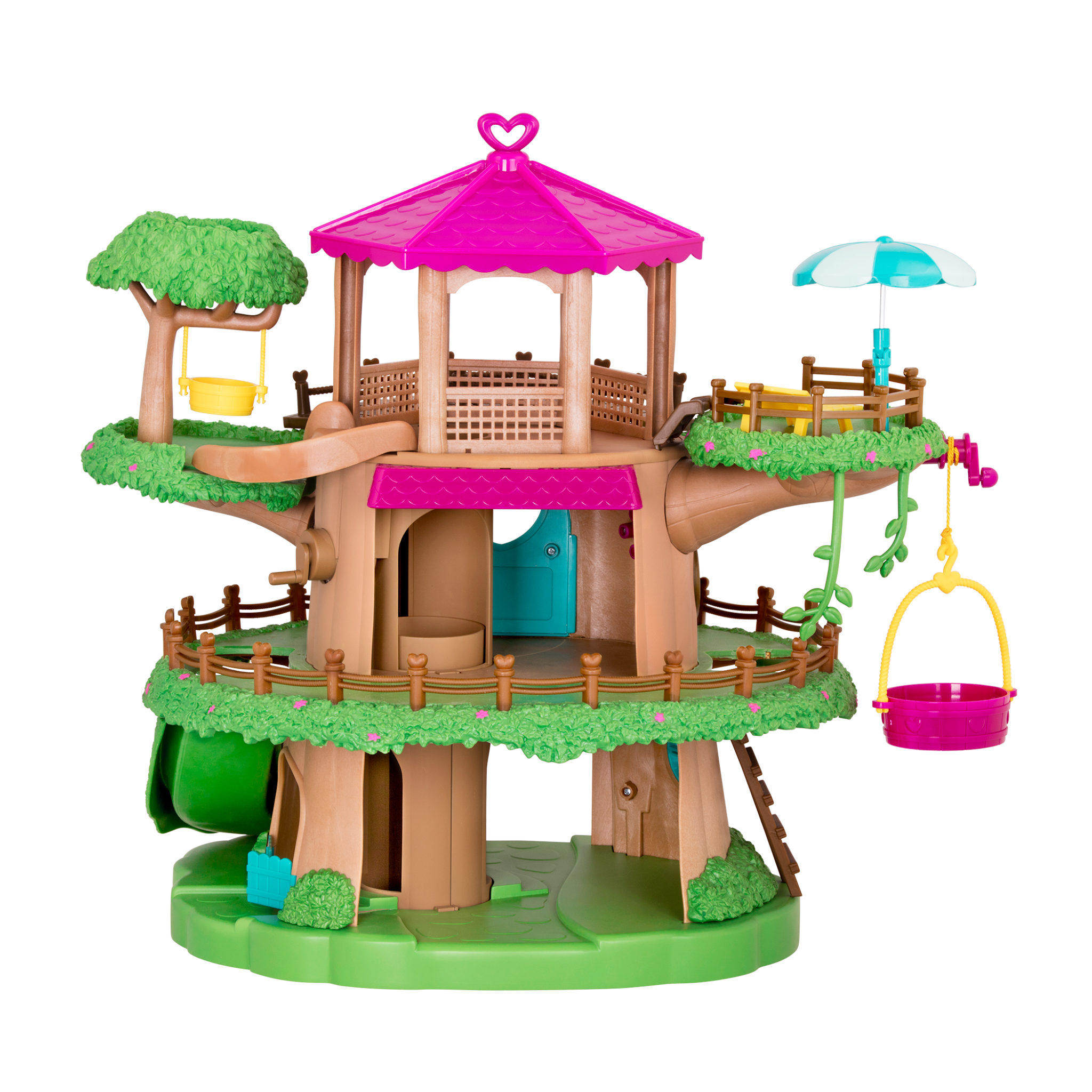 Family Treehouse | Playhouse with Accessories | Li'l Woodzeez