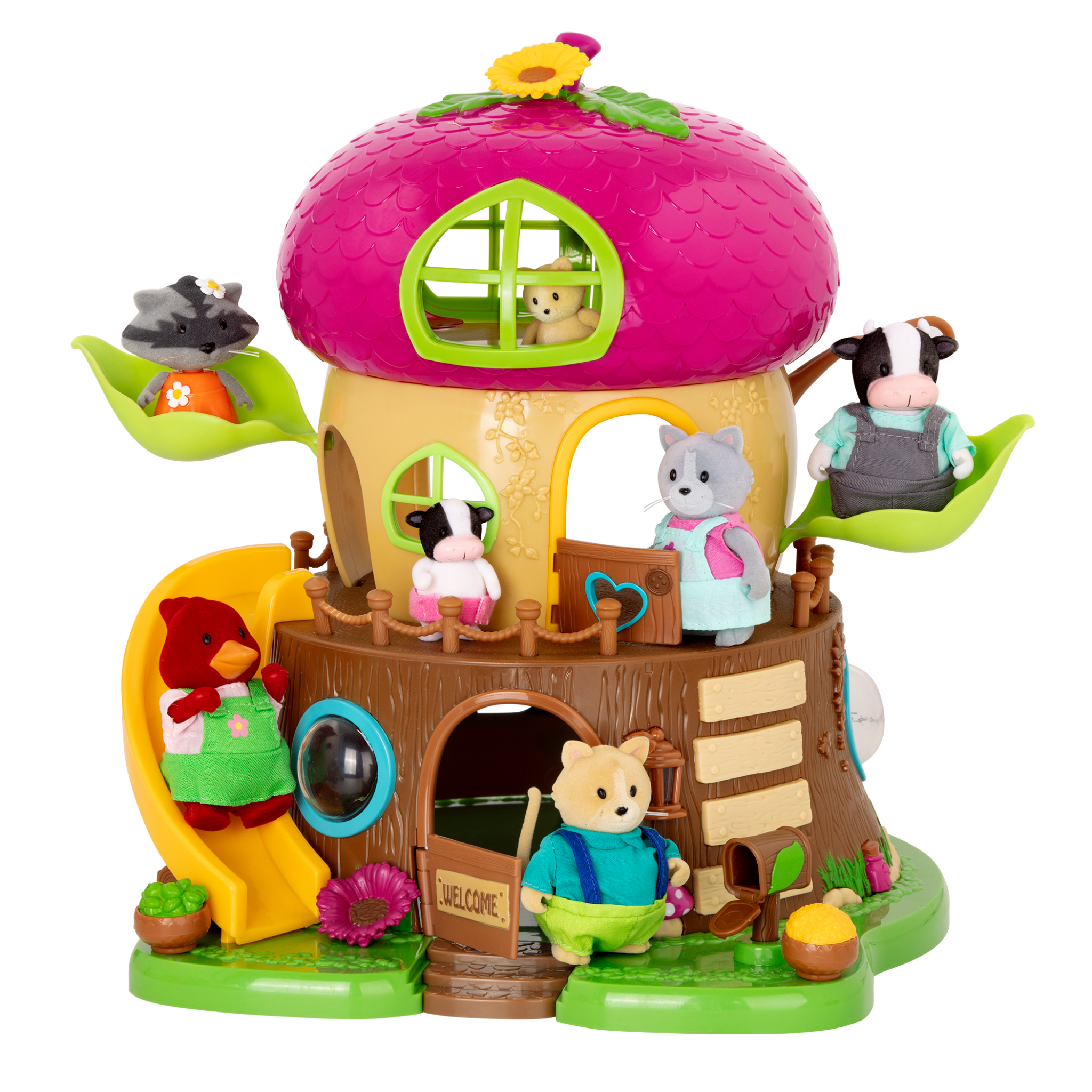 Acorn Treehouse | Playhouse with Bobblehead Character | Li'l