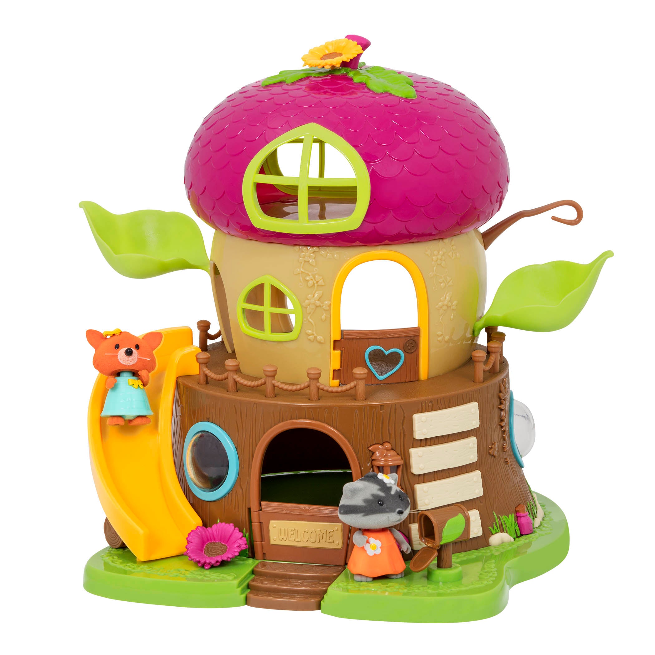 Acorn Treehouse | Playhouse with Bobblehead Character | Li'l