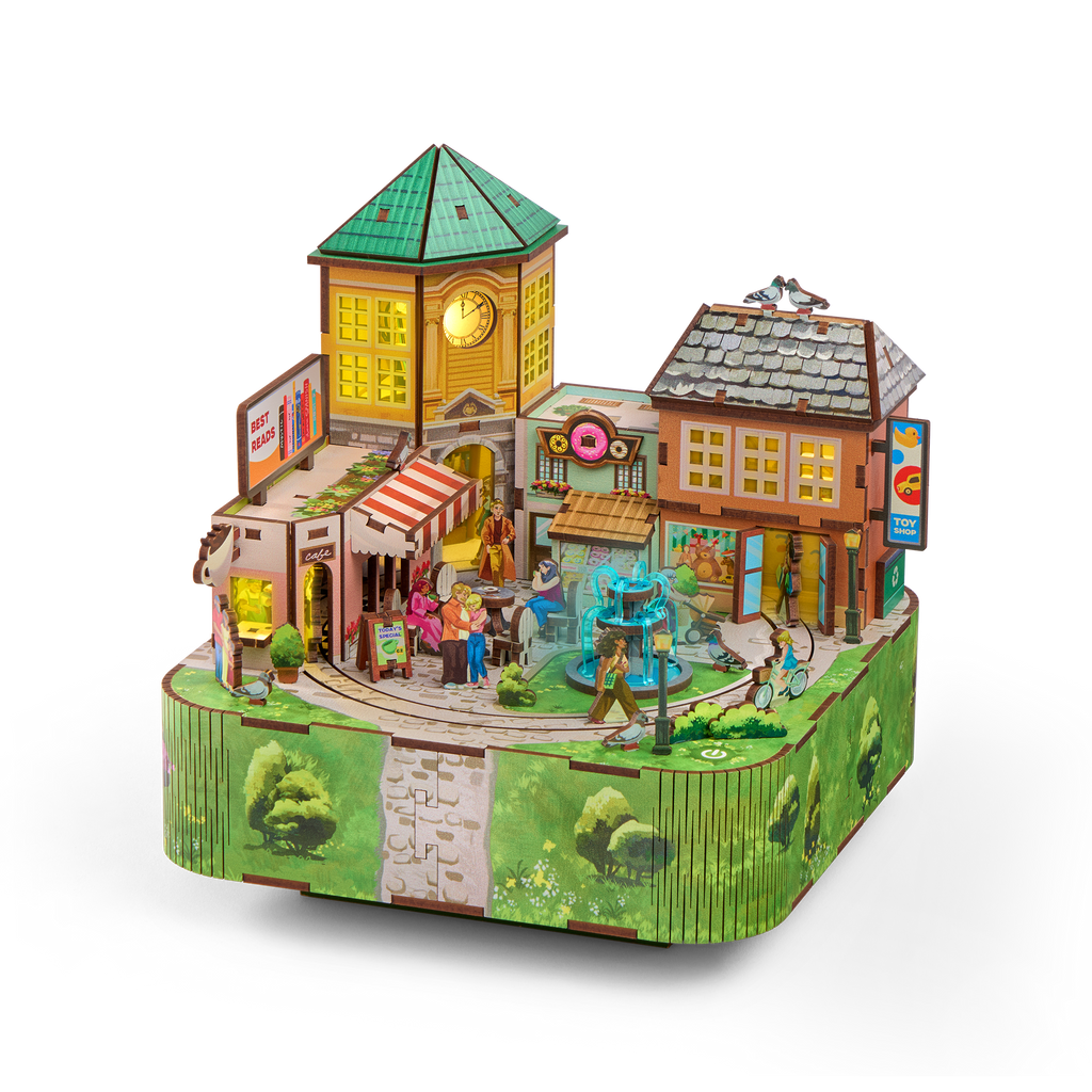 Town Square 3D Build Miniscape