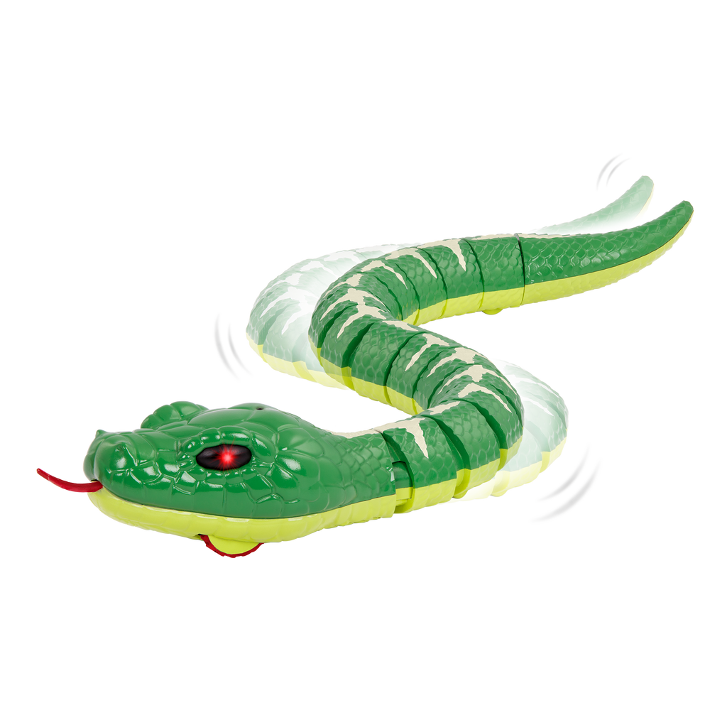 Remote control green tree boa electronic snake animal toy