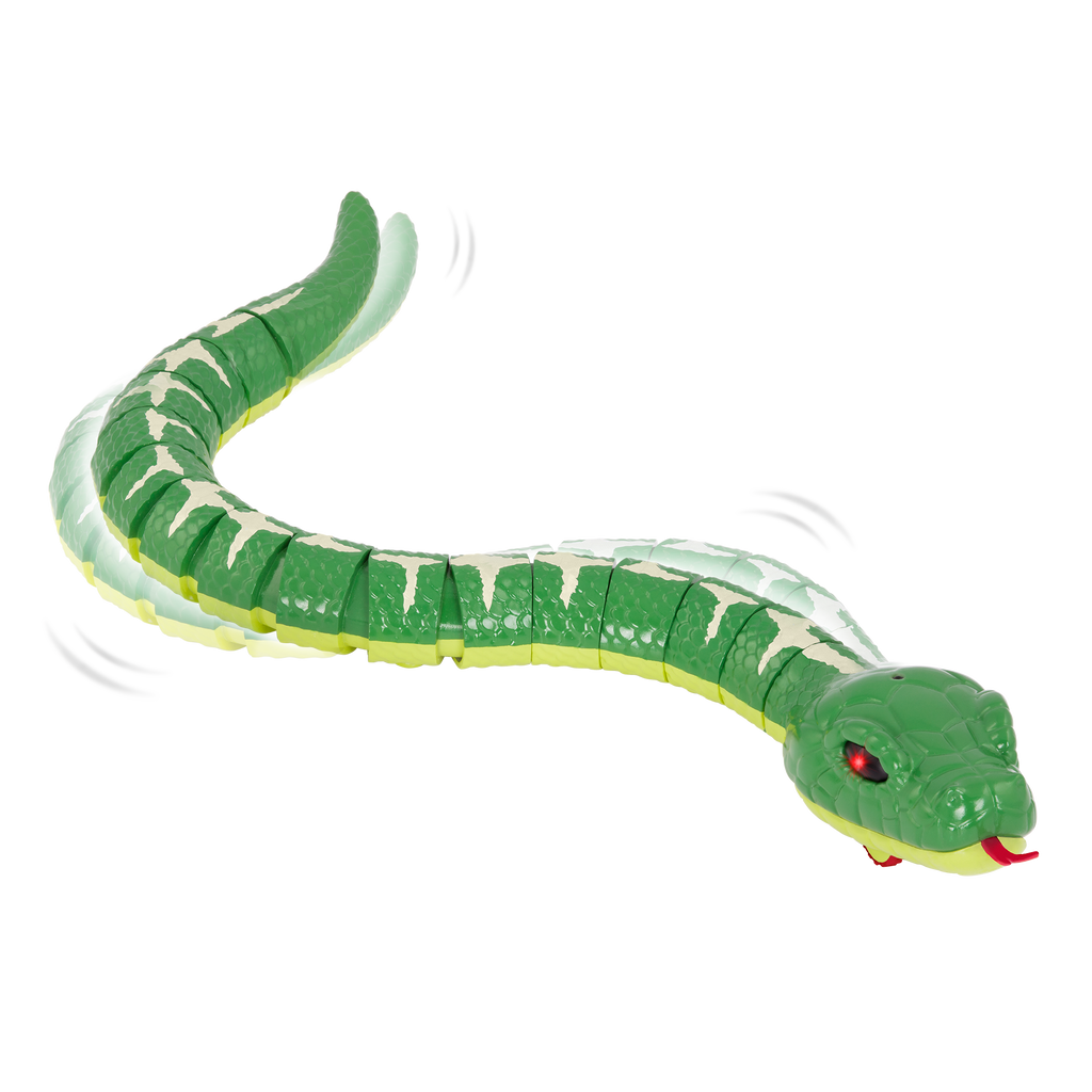 Remote control green tree boa electronic snake animal toy