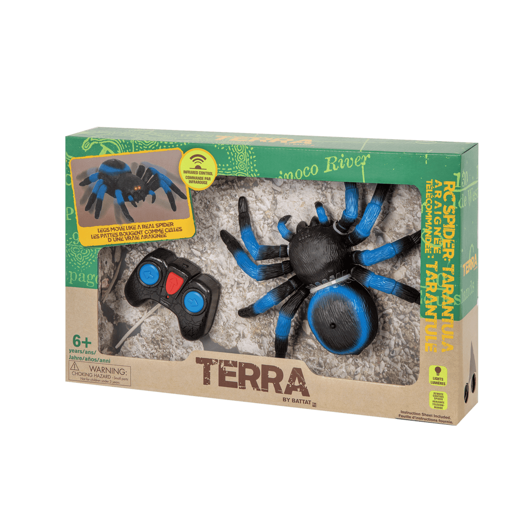 Remote control blue spider electronic tarantula animal toy